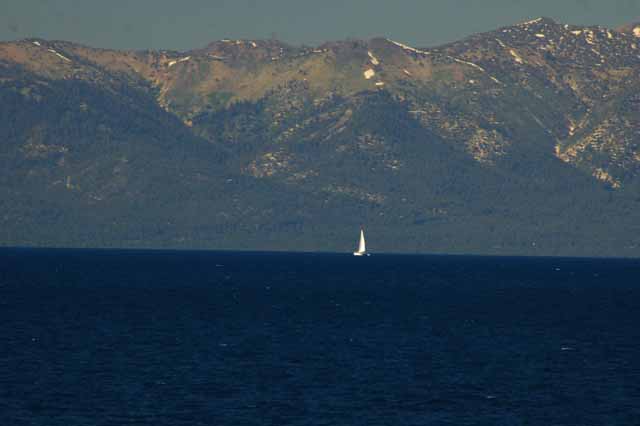 sailboat on lake tahoe